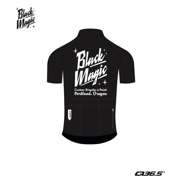 Q36.5 clima short sleeve ジャージ　M Q36.5 Clima Short Sleeve Jersey in White Black for Men – DSTNC